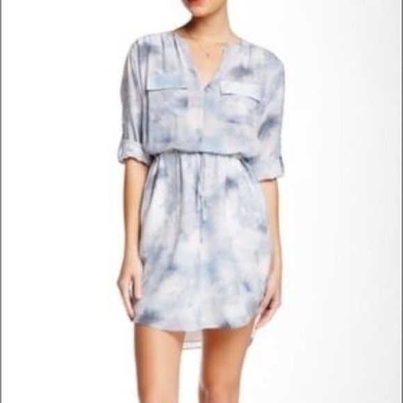 Rebecca Taylor silk tie dye shirt dress - Picture 6 of 6